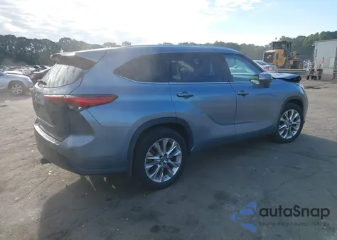 2020 Toyota Highlander Limited from USA, damaged, VIN 5TDDZRBH7LS012338